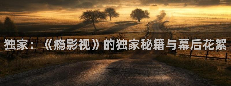 四虎影视出品必属精品：独家：《瘾影视》的独家秘籍与幕后花絮